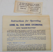 Load image into Gallery viewer, Lionel 2245 Texas Special F3 AB diesel MKT Katy Postwar F-3 w/boxes Super Clean Postwar

