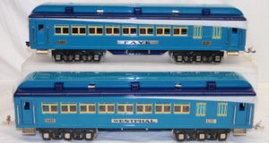 Lionel 6-13408 Standard Gauge BLUE COMET PASSENGER SET 3 cars Boxed CLASSICS C-8