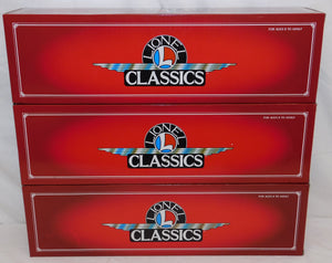 Lionel 6-13408 Standard Gauge BLUE COMET PASSENGER SET 3 cars Boxed CLASSICS C-8