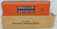 Load image into Gallery viewer, Lionel 2245 Texas Special F3 AB diesel MKT Katy Postwar F-3 w/boxes Super Clean Postwar
