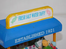 Load image into Gallery viewer, LEMAX 83697 Fresh Salt Water Taffy Stand detailed Ceramic 2005 C-7 bxd
