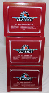 Lionel 6-13408 Standard Gauge BLUE COMET PASSENGER SET 3 cars Boxed CLASSICS C-8