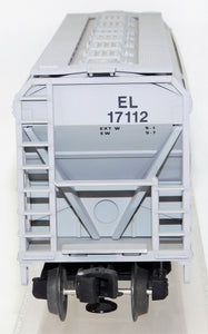 Lionel 6-17112 Erie Lackawanna Center Flow Hopper Train Standard O C-8 gray boxd