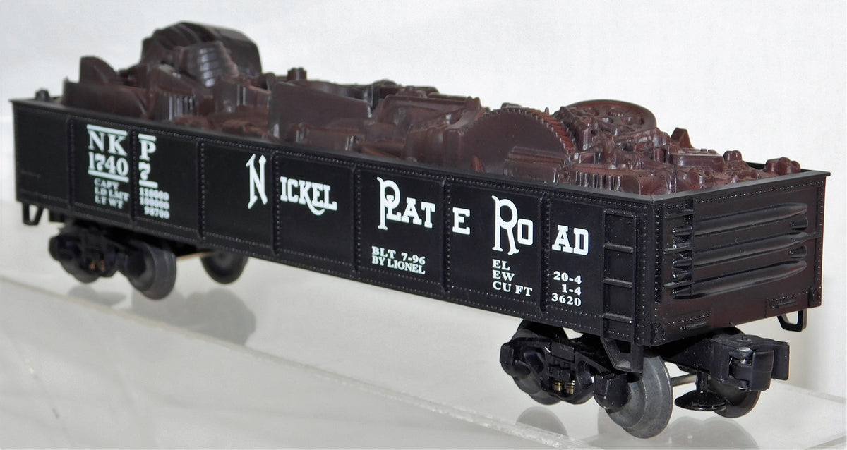 Lionel 6-17407 Nickle Plate Road gondola w/removble Scrap load Standar ...
