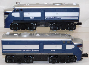 Lionel 6-1253 Quicksilver Express Diesel Passenger Set Texas Pacific Eagle 1982