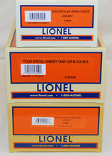 Load image into Gallery viewer, LCCA Lionel TEXAS SPECIAL Freight Set 3 car Add-On C-9 6-58539 58550 58536 + set carton
