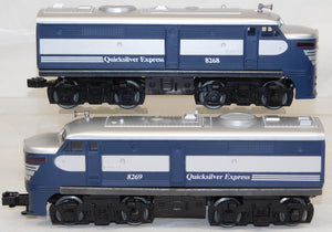 Lionel 6-1253 Quicksilver Express Diesel Passenger Set Texas Pacific Eagle 1982