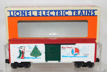 Load image into Gallery viewer, Lionel 6-19945 1996 O Gauge Merry Christmas Box Car Santa Claus Tree Holiday USA
