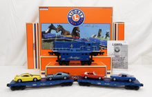 Load image into Gallery viewer, Lionel 6-21953 Ford Mustang Train Set GP-7 Diesel +flats w/ diff Mustangs "1965"
