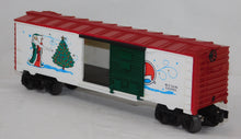 Load image into Gallery viewer, Lionel 6-19945 1996 O Gauge Merry Christmas Box Car Santa Claus Tree Holiday USA
