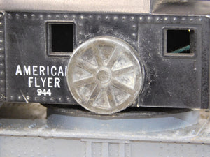 American Flyer 944 Industrial Brownhoist Crane diecast base Black Operating NICE