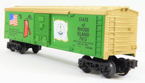 Lionel 6-7613 State of Rhode Island Box Car Spirit of 76 Bicentennial colony 1975-76