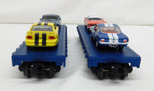 Load image into Gallery viewer, Lionel 6-21953 Ford Mustang Train Set GP-7 Diesel +flats w/ diff Mustangs "1965"
