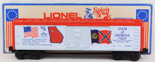 Load image into Gallery viewer, Lionel 6-7604 State of Georgia Box Car Spirit of 76 Bicentennial colony 1975-76
