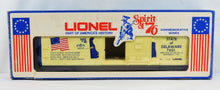 Load image into Gallery viewer, Lionel 6-7601 State of Delaware Box Car Spirit of 76 Bicentennial colony 1975-76
