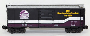 MTH 20-93038 Merchandising Year 2000 Seminar 40' Single Door Boxcar O Gauge