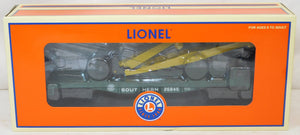 Lionel 6-26845 Southern Railway Derrick car C-8 Boxed O 027 green flat crane