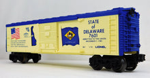 Load image into Gallery viewer, Lionel 6-7601 State of Delaware Box Car Spirit of 76 Bicentennial colony 1975-76
