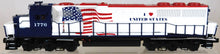 Load image into Gallery viewer, Lionel 6-28272 I Love USA SD-60 Diesel engine locomotive smoke horn C-8 LN #1776
