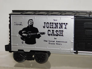 Lionel 9780 Johnny Cash boxcar Ridin' the Rails TV Special 1976 O / 027 BOXED