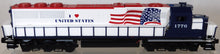 Load image into Gallery viewer, Lionel 6-28272 I Love USA SD-60 Diesel engine locomotive smoke horn C-8 LN #1776
