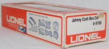 Load image into Gallery viewer, Lionel 9780 Johnny Cash boxcar Ridin&#39; the Rails TV Special 1976 O / 027 BOXED
