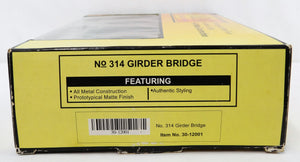 MTH Trains 30-12001 Girder Bridge Pennsylvania O Gauge #314 Diecast PRR new