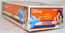 Load image into Gallery viewer, Lionel 6-36720 Disney Aladdin Aquarium Car Magic Carpet Ride Jasmine Genie O gau
