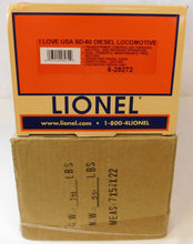Load image into Gallery viewer, Lionel 6-28272 I Love USA SD-60 Diesel engine locomotive smoke horn C-8 LN #1776
