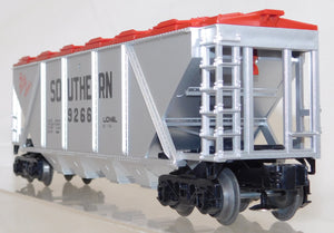 Lionel 6-9266 Southern Covered Quad Hopper 12 operating hatches Big John 1976 C7