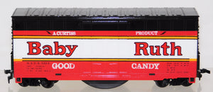 TYCO 902-1 Baby Ruth Candy Bar Box Car w/ Chug Chug Sound Boxed HO Scale 1970s