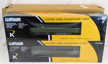 Load image into Gallery viewer, K-Line K-4650C Northern Pacific 21" Aluminum Passenger 2 car addOn SEALED &amp; SCARCE
