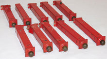 Load image into Gallery viewer, S&amp;G Novelties #20 Sectional Toy Fence 8 sections 10 posts toy Train accessory metal
