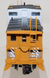 K-Line K613-1491 Rio Grande Extended Vision smoking caboose O scale 1/48 C-7++