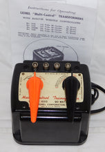 Load image into Gallery viewer, Lionel 1033 transformer 90 watt EARLY VERSION w/o UL on faceplate Serviced good cord
