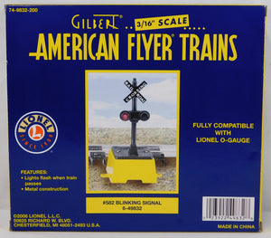 American Flyer #582 Blinking Signal Flasher 6-49832 O/ S great w/ Lionel C-9 NEW