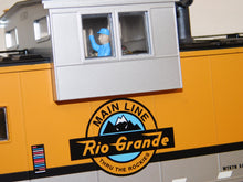 Load image into Gallery viewer, K-Line K613-1491 Rio Grande Extended Vision smoking caboose O scale 1/48 C-7++
