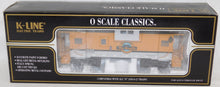 Load image into Gallery viewer, K-Line K613-1491 Rio Grande Extended Vision smoking caboose O scale 1/48 C-7++
