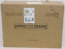 Load image into Gallery viewer, Lionel 11-40021 Standard Gauge BLUE COMET 3 car Passenger set BRASS trim C-10
