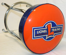 Load image into Gallery viewer, Lionel Trains Bar Stool Rare logo Super For Collector who has it all HARD TO FIND
