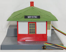 Load image into Gallery viewer, American Flyer 755 Talking Mystic Station Working w/original Record great w/S &amp;O

