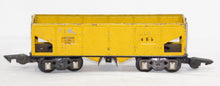 Load image into Gallery viewer, PREWAR American Flyer 486 YELLOW hopper w/operating bays Freight O Link metal
