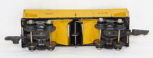 Load image into Gallery viewer, PREWAR American Flyer 486 YELLOW hopper w/operating bays Freight O Link metal
