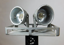 Load image into Gallery viewer, MARX 416 Floodlight Tower Works CHROME platform Postwar 1950s Clean searchlight
