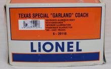 Load image into Gallery viewer, Lionel 6-39118 Texas Special Stationsounds Diner GARLAND Aluminum passenger #1202
