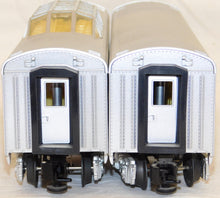 Load image into Gallery viewer, Lionel 6-25161 California Zephyr Passenger 2 car set Burlington lighted 13.75&quot; O
