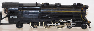 American Flyer 314AW Pacific K-5 Pennsylvania 4-6-2 Steam Engine +controller Run