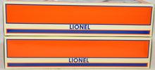 Load image into Gallery viewer, Lionel 6-25161 California Zephyr Passenger 2 car set Burlington lighted 13.75&quot; O
