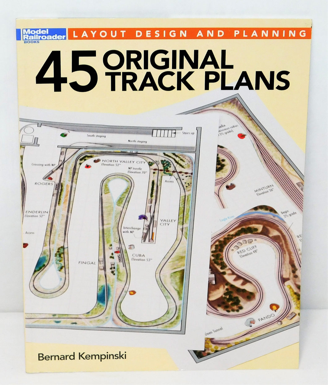 45 Original Track Plans HO N Z and O Sn30 Small Medium Large layouts 00 Book C9