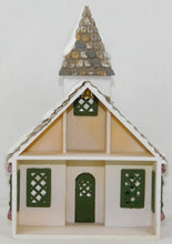 Load image into Gallery viewer, Department 56 #5358-8 Hide-A-Way Hollow Woodland Chapel Wood Open Back D56 Xmas
